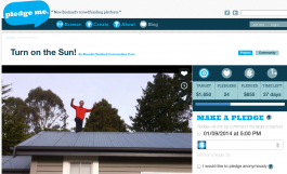 Pledge me Turn on the Sun campaign